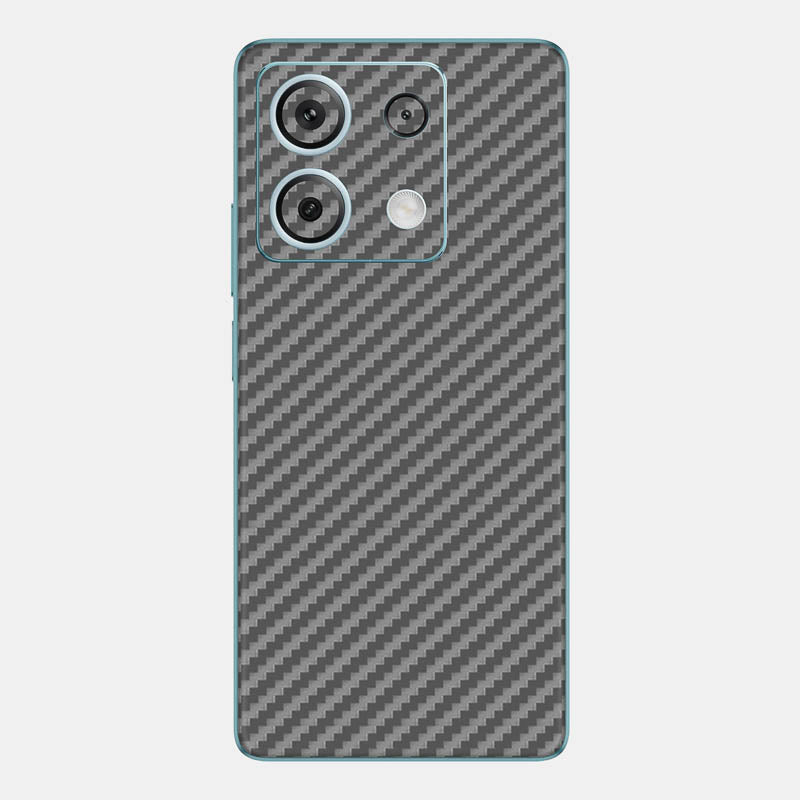 Carbon Fibre Grey Glass Back