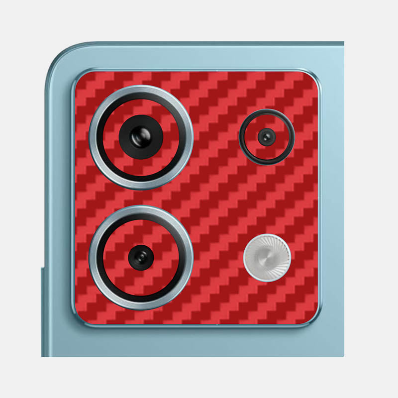 Carbon Fibre Red Pack of 2