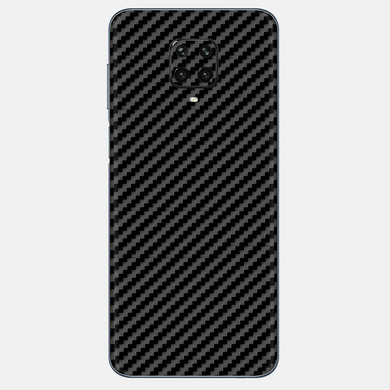 Carbon Fibre Black Glass Back