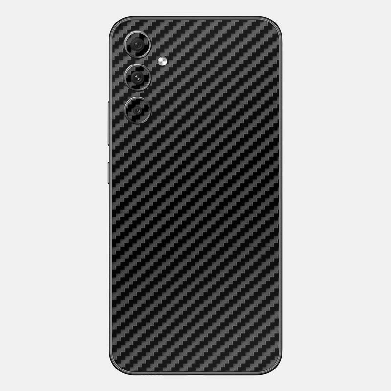 Carbon Fibre Black Glass Back