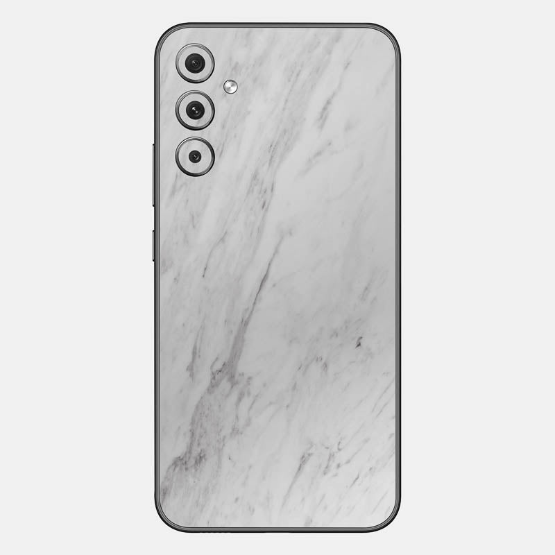 White Marble Glass Back