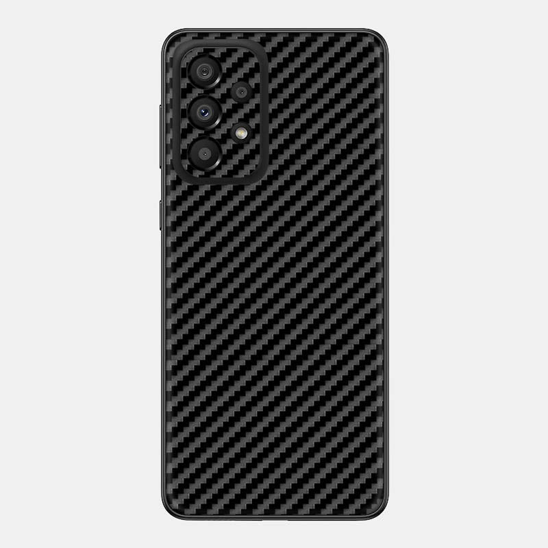 Carbon Fibre Black Glass Back