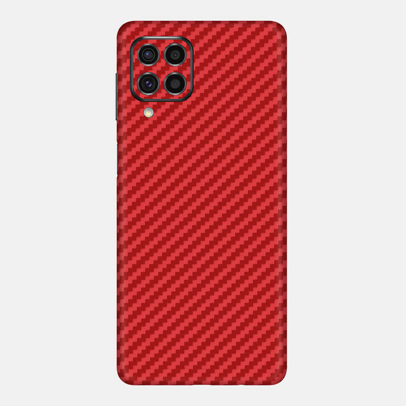 Carbon Fibre Red Full Back