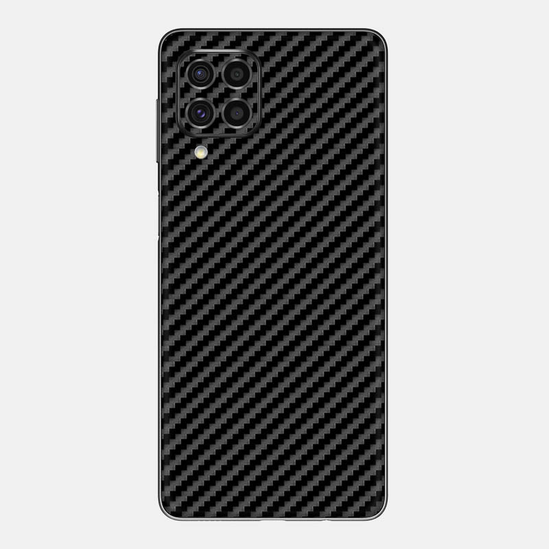 Carbon Fibre Black Glass Back