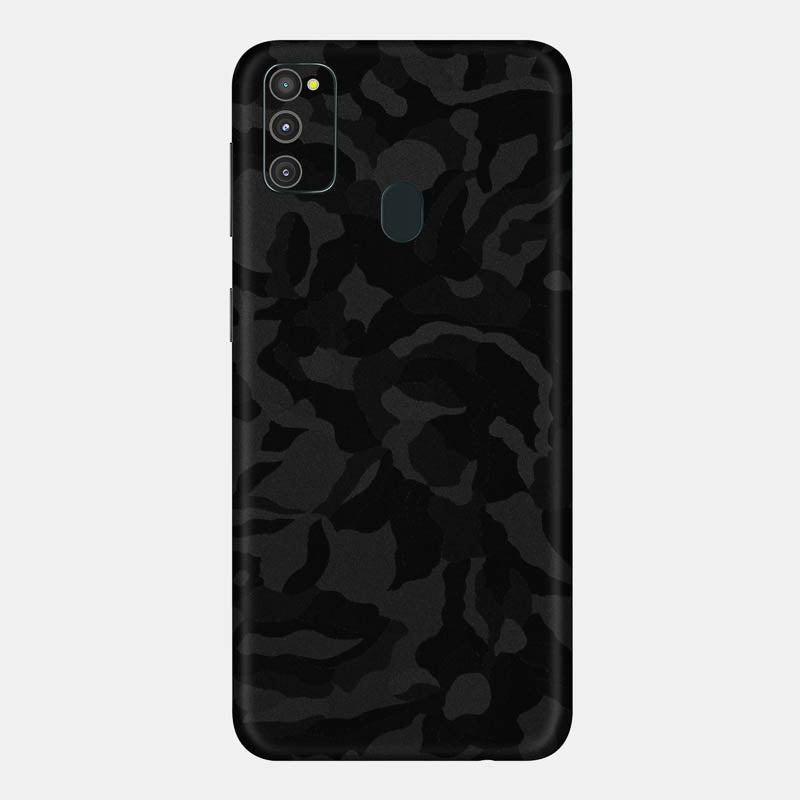 Black Camo Full Back