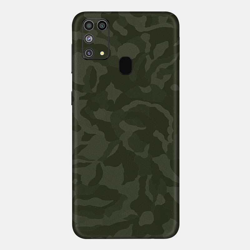 Green Camo Full Back