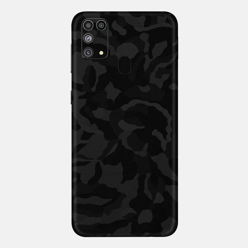 Black Camo Full Back