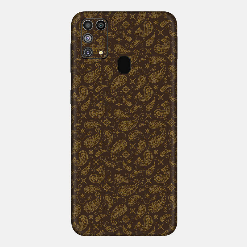 Brown Paisley Full Back