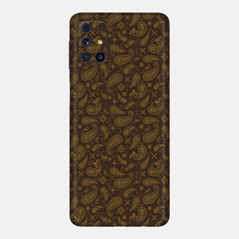 Brown Paisley Full Back