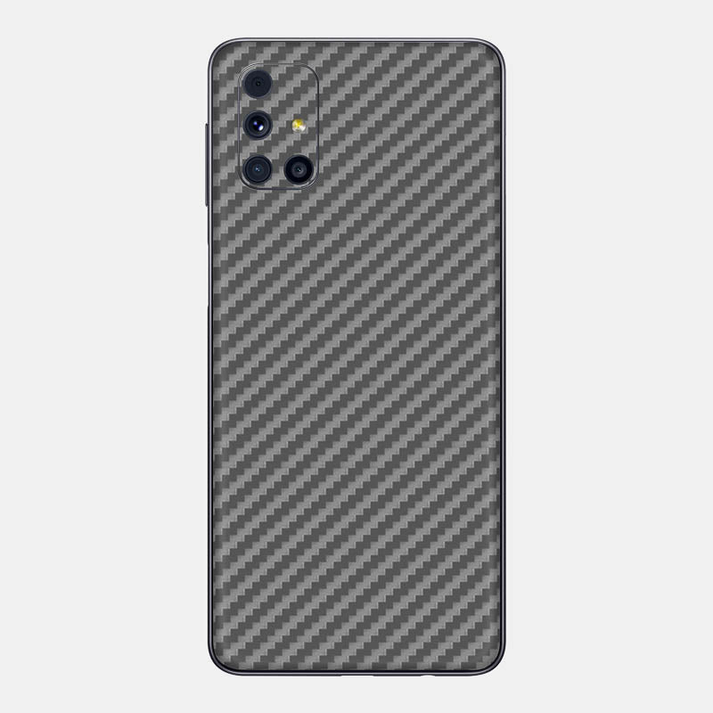 Carbon Fibre Grey Glass Back