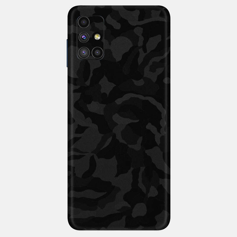 Black Camo Full Back