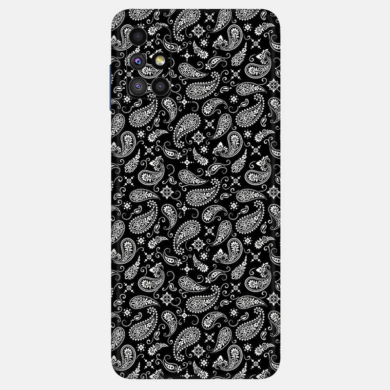 Black Paisley Full Back