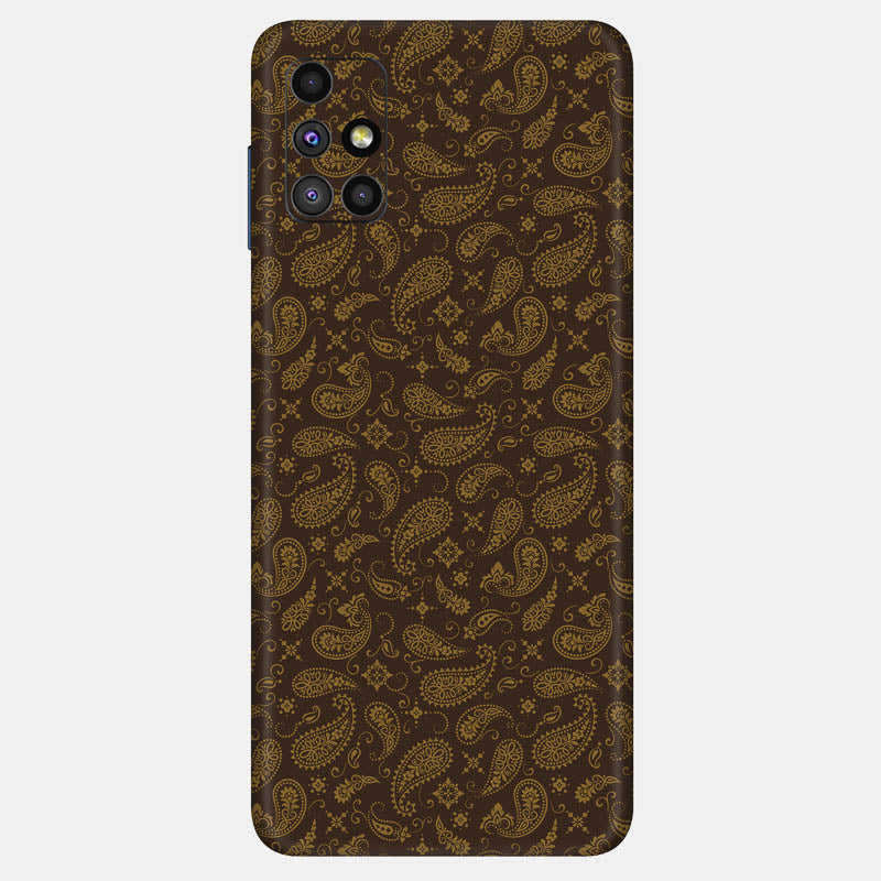 Brown Paisley Full Back