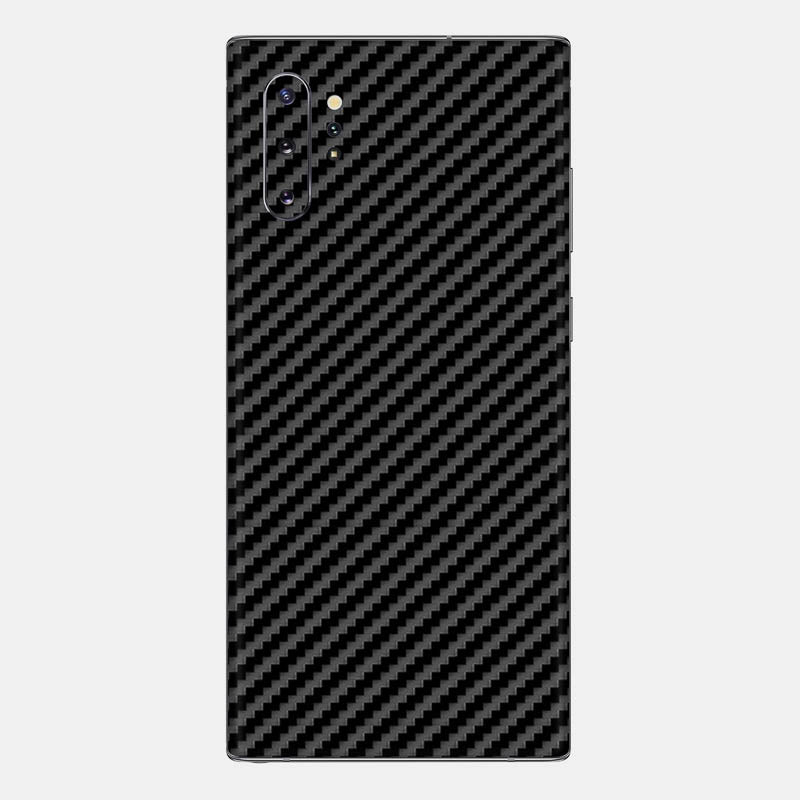 Carbon Fibre Black Glass Back