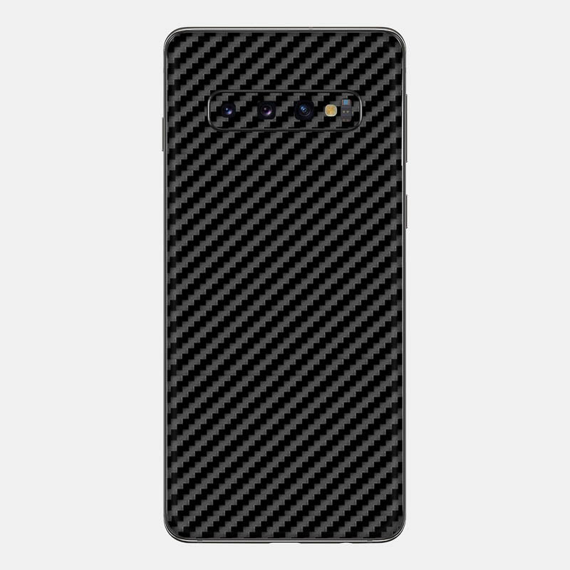 Carbon Fibre Black Glass Back