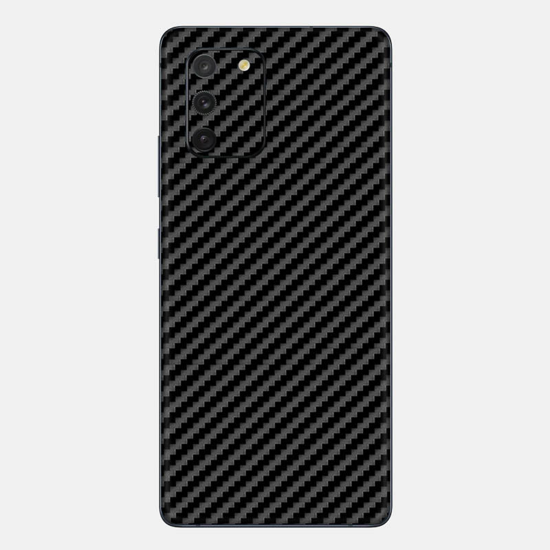 Carbon Fibre Black Glass Back