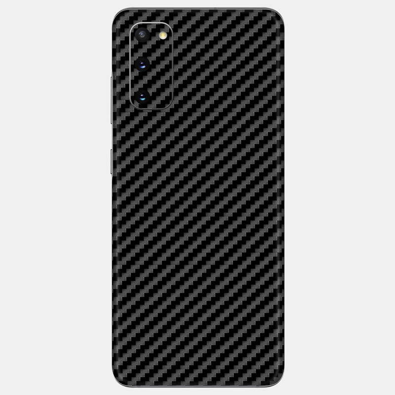 Carbon Fibre Black Glass Back