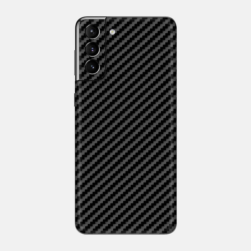 Carbon Fibre Black Glass Back