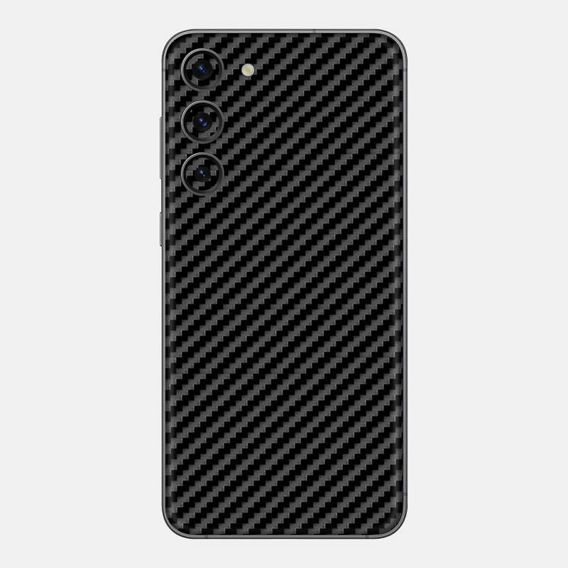 Carbon Fibre Black Glass Back