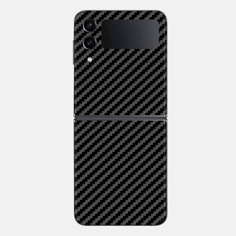 Carbon Fibre Black Glass Back