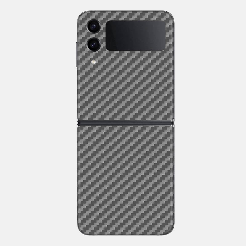 Carbon Fibre Grey Glass Back