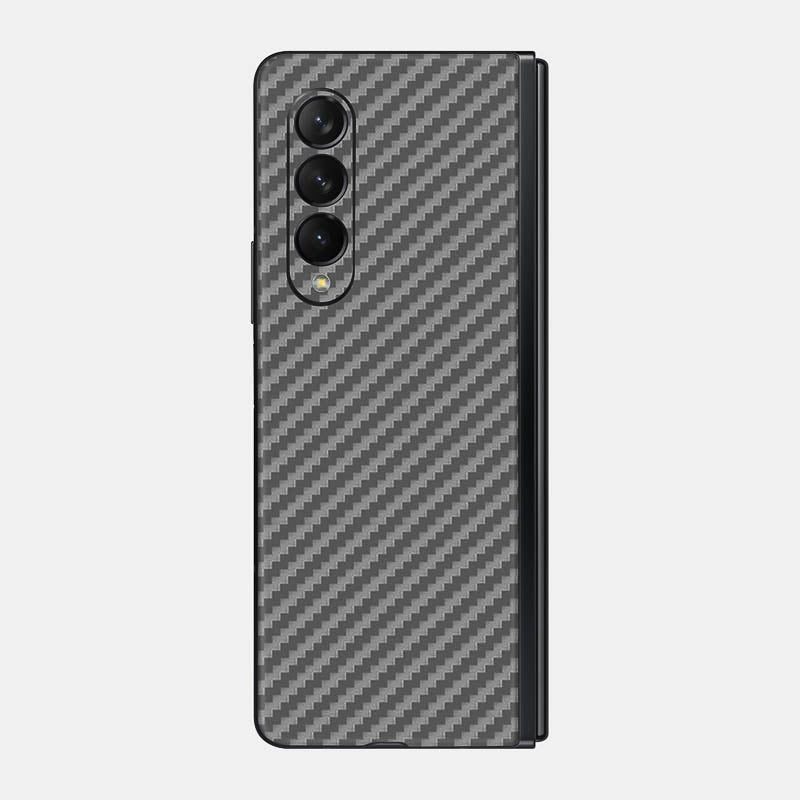 Carbon Fibre Grey Glass Back