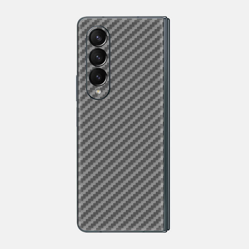 Carbon Fibre Grey Glass Back