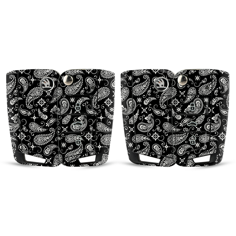 Black Paisley Key-1 + Key-2