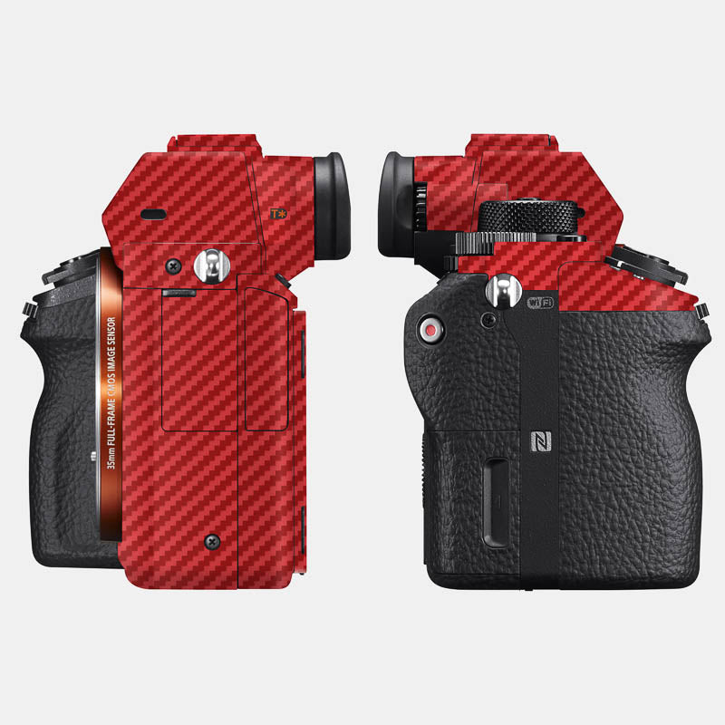 Carbon Fibre Red Full Body