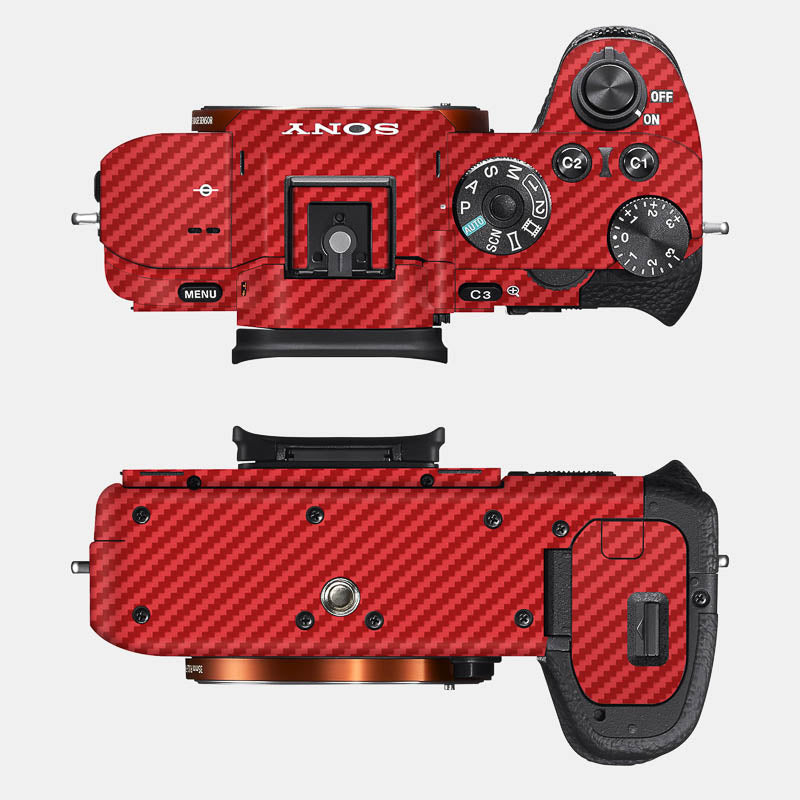 Carbon Fibre Red Full Body