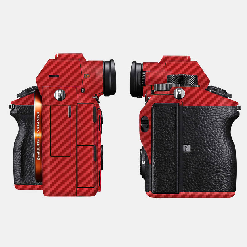 Carbon Fibre Red Full Body