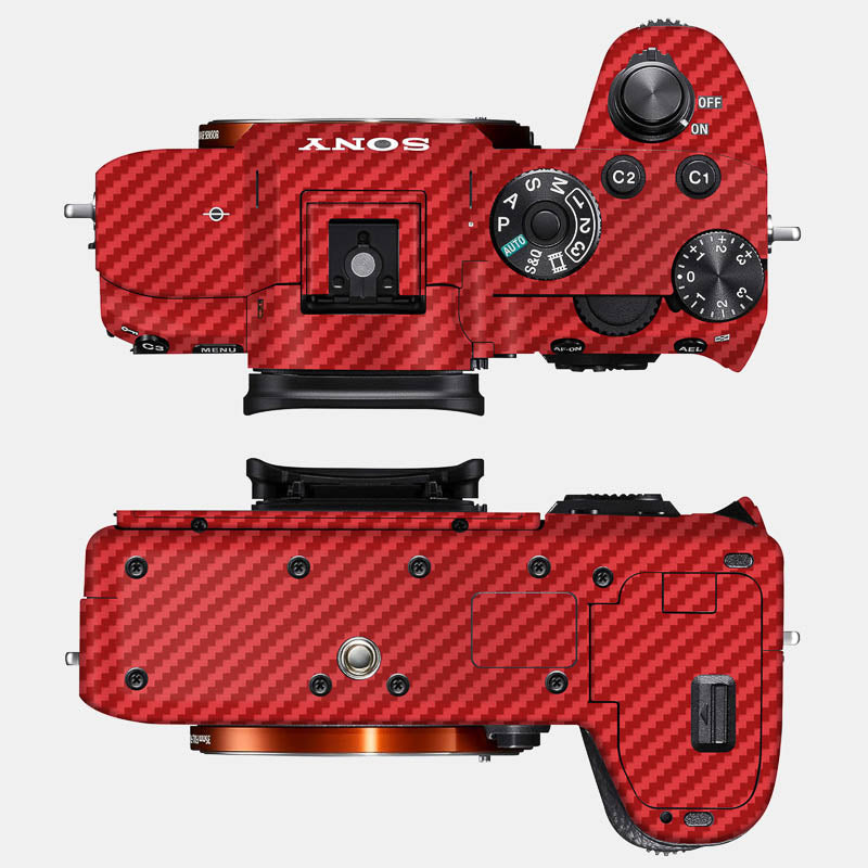 Carbon Fibre Red Full Body