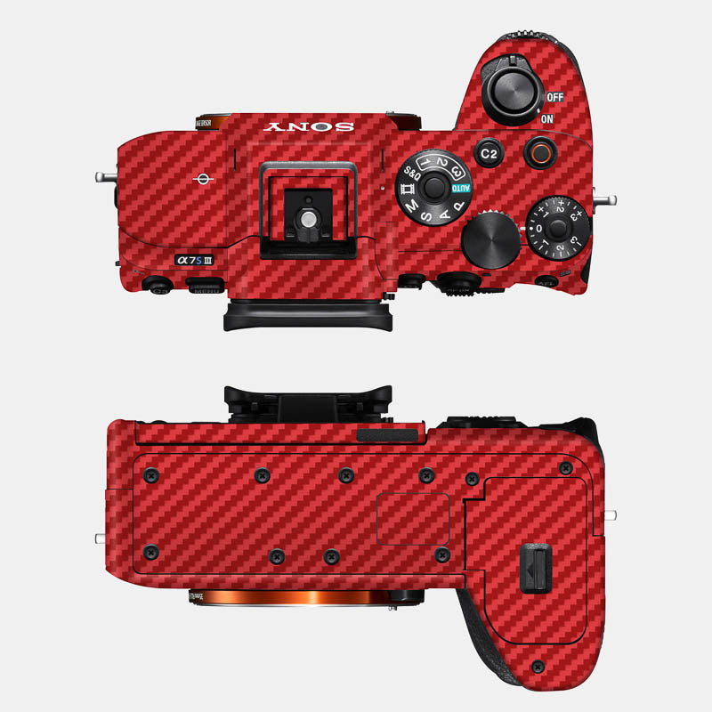 Carbon Fibre Red Full Body