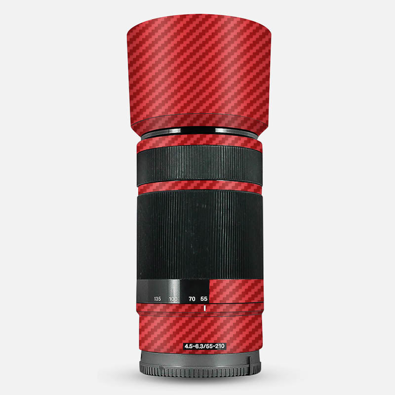 Carbon Fibre Red Full Body