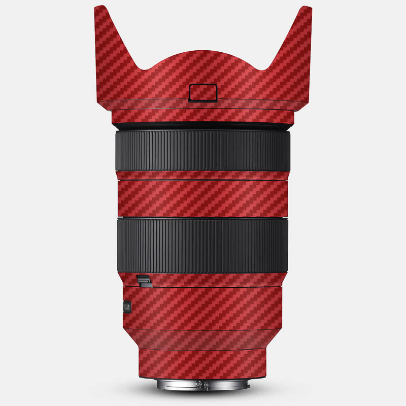 Carbon Fibre Red Full Body