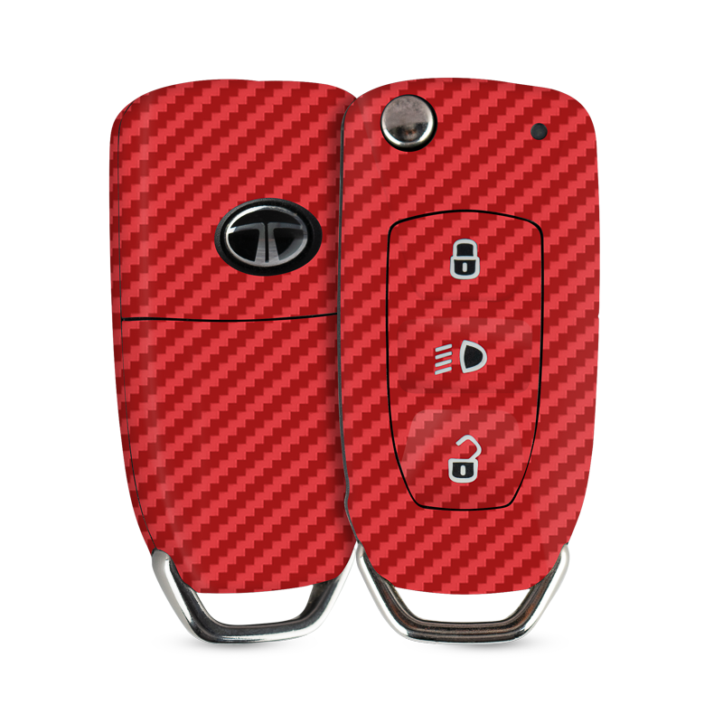 Carbon Fibre Red Key-1