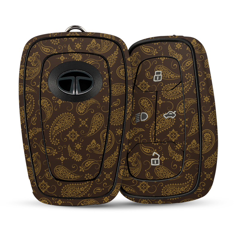 Brown Paisley Key-1