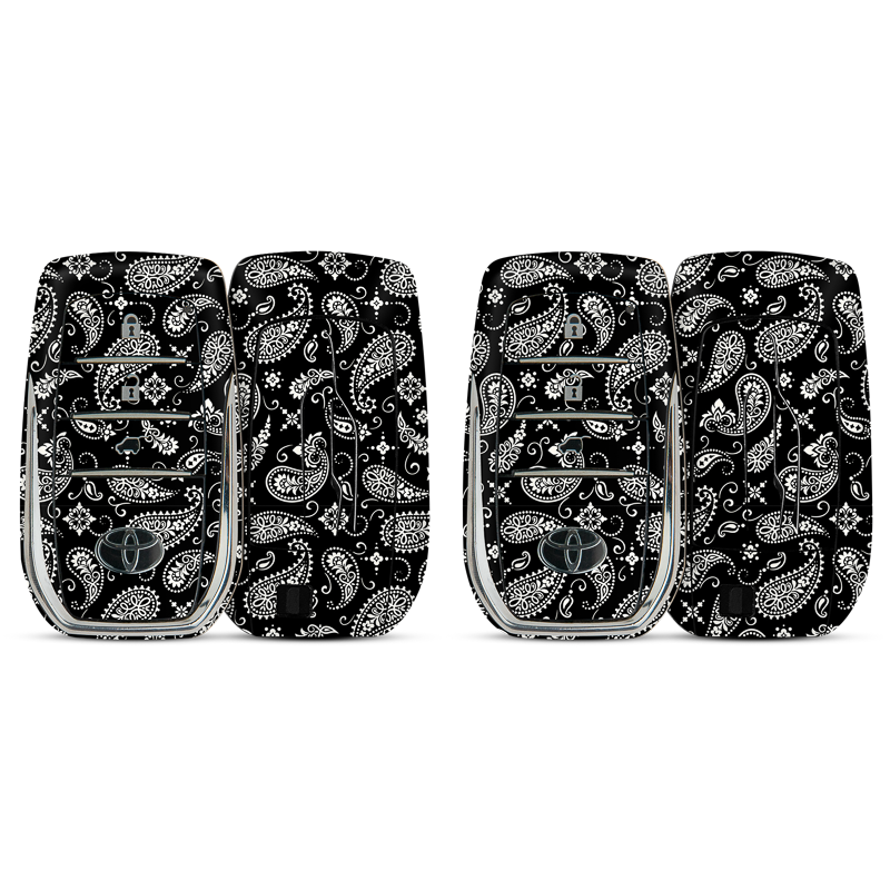 Black Paisley Key-1 + Key-2