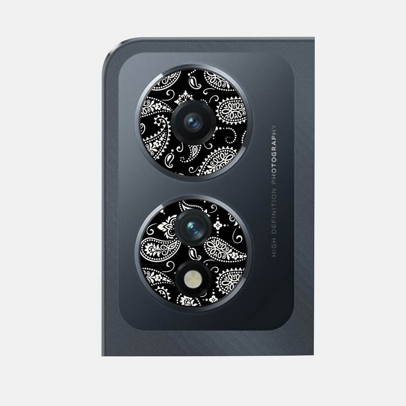 Black Paisley Pack of 2