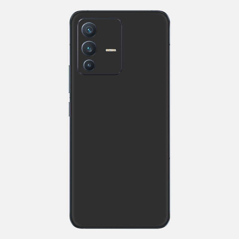 Matte Black Glass Back