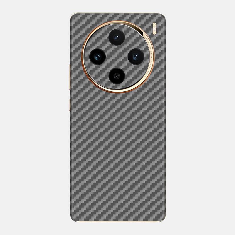 Carbon Fibre Grey Glass Back