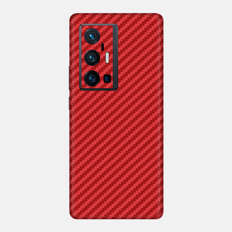 Carbon Fibre Red Full Back