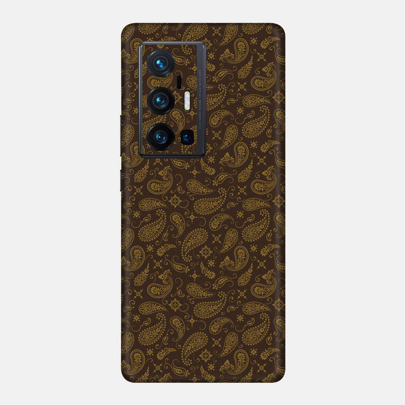 Brown Paisley Full Back