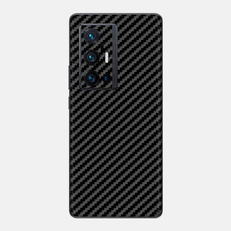 Carbon Fibre Black Glass Back