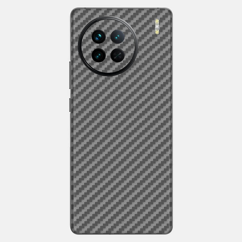 Carbon Fibre Grey Glass Back