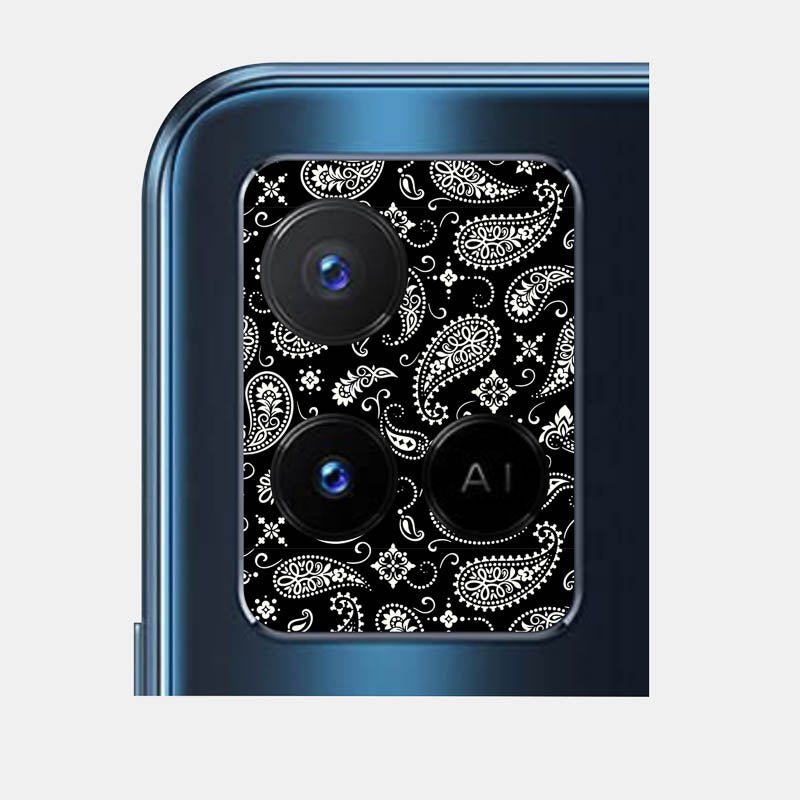 Black Paisley Pack of 2