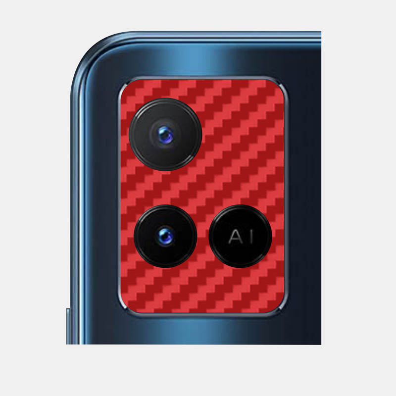 Carbon Fibre Red Pack of 2