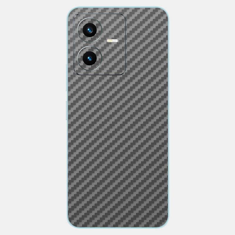 Carbon Fibre Grey Glass Back