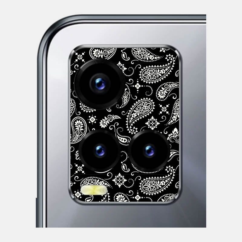Black Paisley Pack of 2
