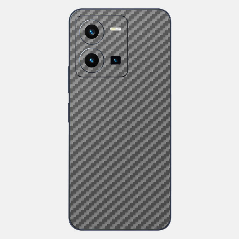 Carbon Fibre Grey Glass Back